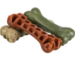 Trixie 12 zeegras kauwbotten - voor de hond - vegetarische hondensnack - 12 cm - 12 stuks -