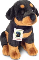 Hermann Teddy Knuffeldier hond Rottweiler - pluche - premium knuffels - multi kleuren - 30 cm