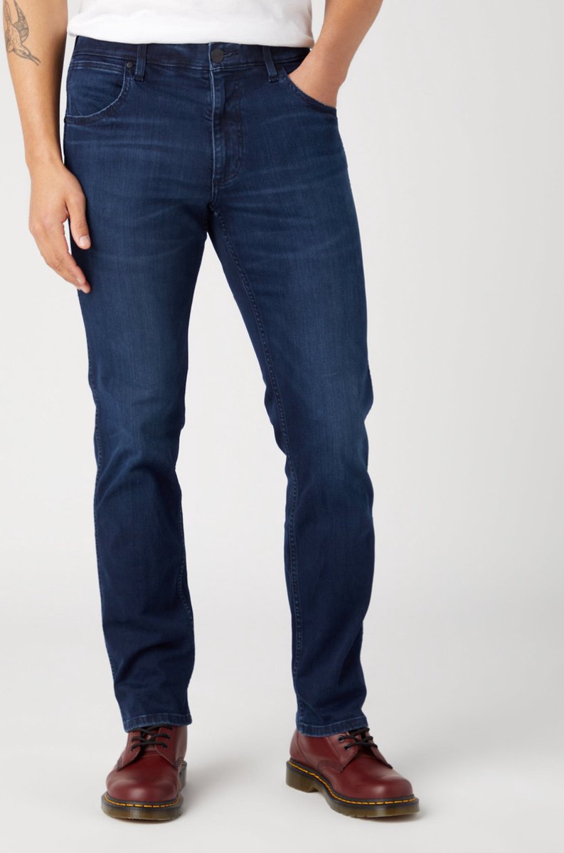 Wrangler - Greensboro - Heren Regular-fit Jeans - Arm Strong