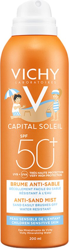 Vichy Capital Soleil Kids SPF50+ Anti-Zand Zonnespray 200ml