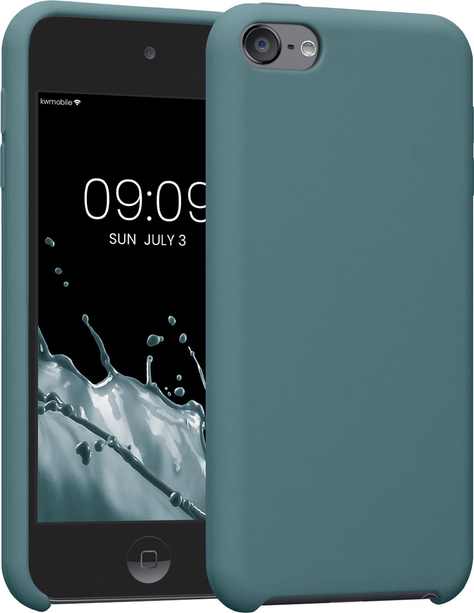kwmobile hoes geschikt voor Apple iPod Touch 6G / 7G (6de en 7de generatie) - Beschermhoes voor mediaspeler - Backcover in Arctische nacht