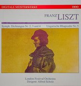 Liszt - Symph. Dichtungen nr. 2,3,4 - Ungarische Rhapsodie nr. 5 / London Festival Orchestra