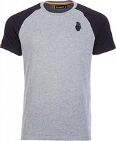 Raglan Sleeve T-Shirt (Charcoal/Marl) XL