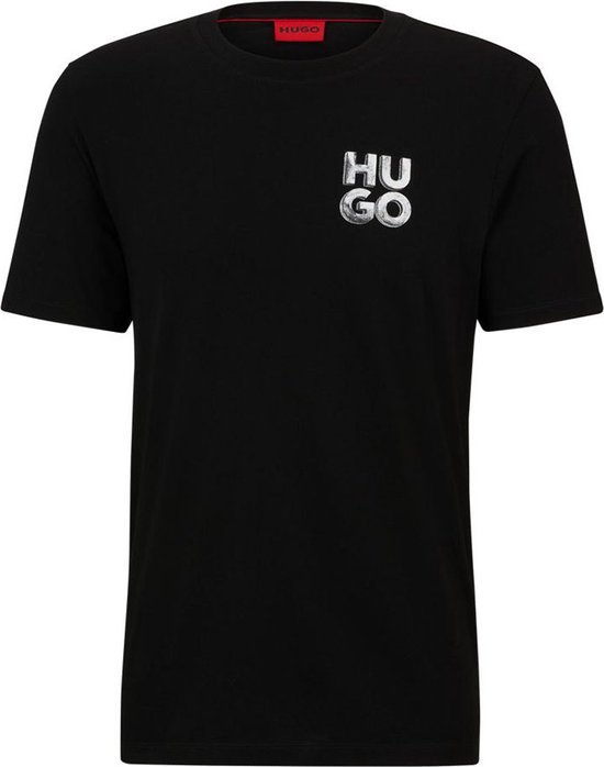 Hugo Detzington241 10225143 T-shirt Met Korte Mouwen Zwart L Man