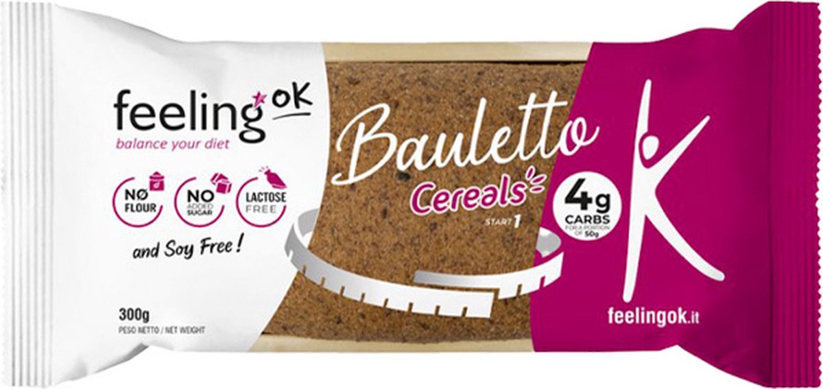 Feeling OK | Bauletto Cereals | 4 stuks | 4 x 300 gram