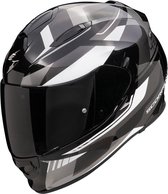 Scorpion EXO-491 Abilis Black Silver White XXL - Maat 2XL - Helm