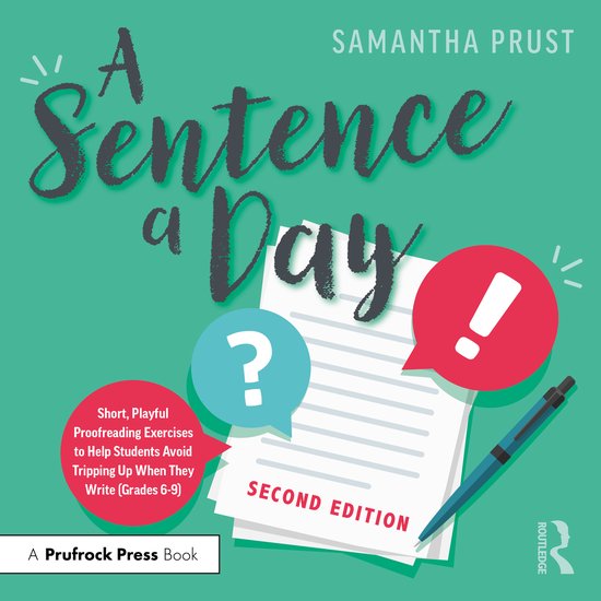 A Sentence a Day - cover
