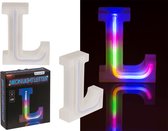 neon light letter / L / Out of The Blue / LED / Regenboog kleuren / TOYC