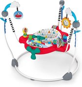 Baby Jumper Speelgoed - Kinderspeelgoed 1 Jaar - Baby Speelgoed 0 Jaar - Bouncer - Wit met Rood