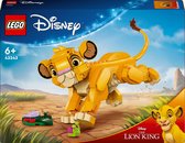 LEGO Disney Simba de Leeuwenkoning als welp 43243