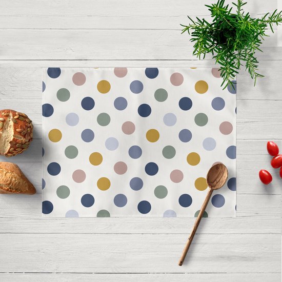 Foto: Faux leather placemats 4 piece table mats double sided placemats for office brown dining room home decoration