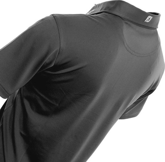 Footjoy Stretch Pique Polo Shirt Charcoal van Footjoy — afbeelding 2