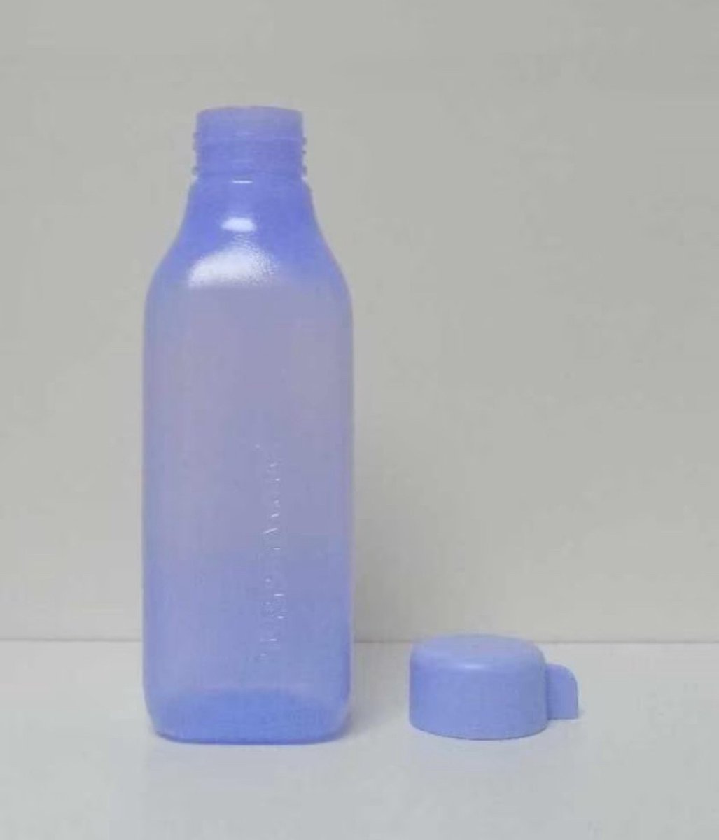 Tupperware ecofles vierkant lila