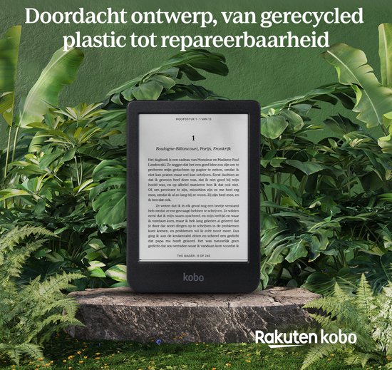 Kobo Clara BW - E-reader - 6 inch - 16GB - Luisterboeken - Zwart