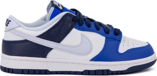 Nike Dunk Low Sneakers - White/Blue - Maat 45 - Unisex