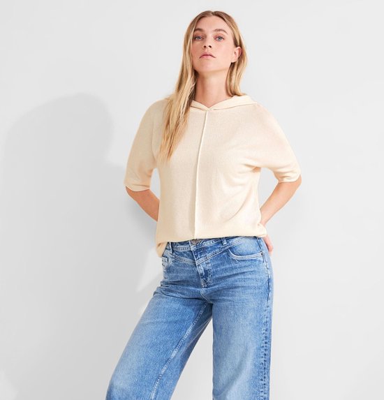 Dames sweatshirts, oversized lange mouwen capuchon hoodies, losse casual comfort trui, Blauw, M