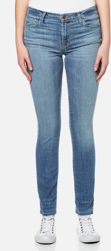 J Brand • blauwe skinny leg mid-rise jeans • maat W32