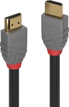HDMI Cable LINDY 36962 Black Black/Grey 1 m