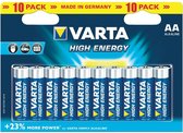 Varta - Varta 4106 AA Batterijen Energy 10 Stuks - 30 Dagen Niet Goed Geld Terug