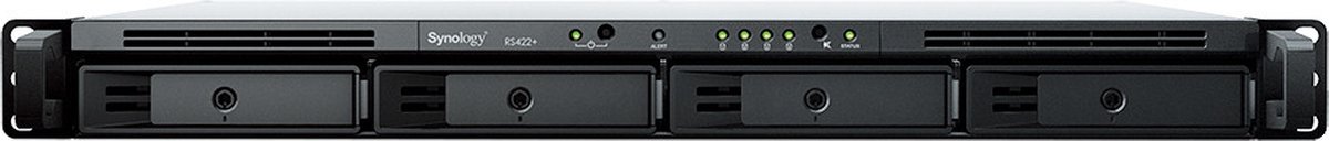 Bol.com Synology RackStation RS422+ - NAS Server - 1U Rackmount - AMD Ryzen - 2GB ECC RAM - 2x GbE LAN aanbieding