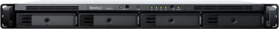 Synology RackStation RS422+ – NAS Server – 1U Rackmount – AMD Ryzen – 2GB ECC RAM – 2x GbE LAN