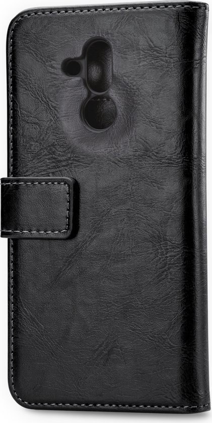 Mobilize Elite Gelly Telefoonhoesje geschikt voor Huawei Mate 20 Lite Hoesje Bookcase Portemonnee - Zwart