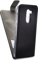 Mobilize Classic Gelly Telefoonhoesje geschikt voor Alcatel 3x Hoesje Bookcase Portemonnee - Zwart