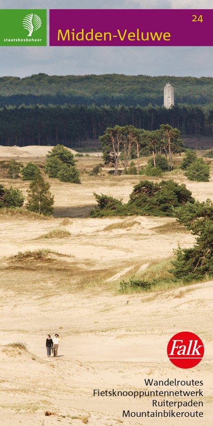 Foto: Staatsbosbeheer wandelkaart veluwe midden