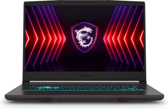 MSI Thin 15 B12UC-2049NL Intel® Core™ i7 i7-12650H Laptop 39,6 cm (15.6") Full HD 16 GB DDR4-SDRAM 512 GB SSD NVIDIA GeForce RTX 3050 Wi-Fi 6E (802.11ax) Windows 11 Home Zwart