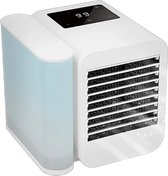 Climatisation mobile sans tuyau ni échappement - 3-en-1 - Mini ventilateur - Refroidisseur d'air portable - Contrôle LED - Ventilateurs de climatiseur - Pour chambre et salon - Régulation continue 99 - Wit