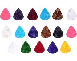 Mix van 8 Plectrums - Set van 8 Plectra - Celluloid Plectrum - Gitaar Spelen - Guitar Picks - Kado Gitarist - Gitaren - Gitaar Accessoires
