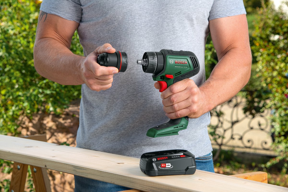 Bosch Home and Garden AdvancedImpact 18V-80 QuickSnap Accu-klopboormachine – foto 4