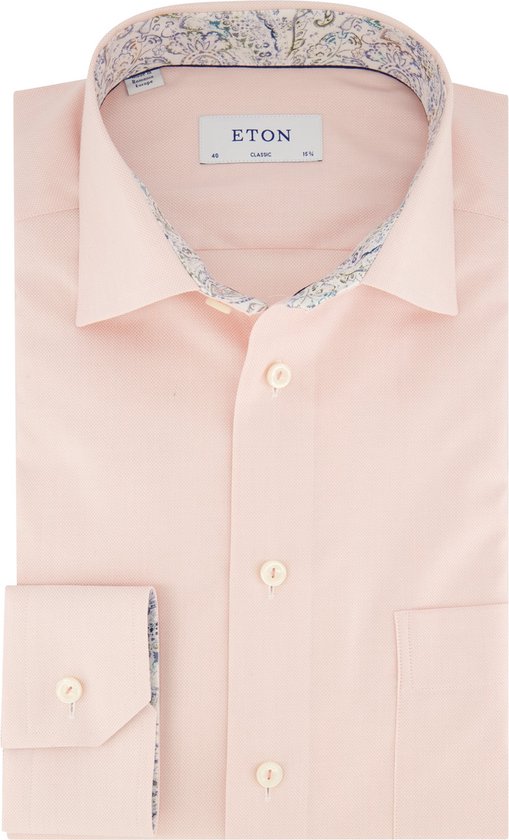 Eton business overhemd roze