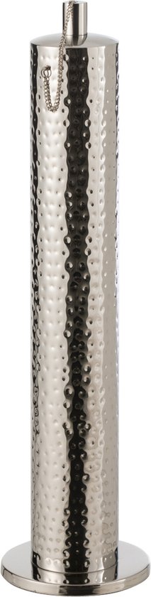 J-Line fakkel Tiffany - staal - zilver - medium
