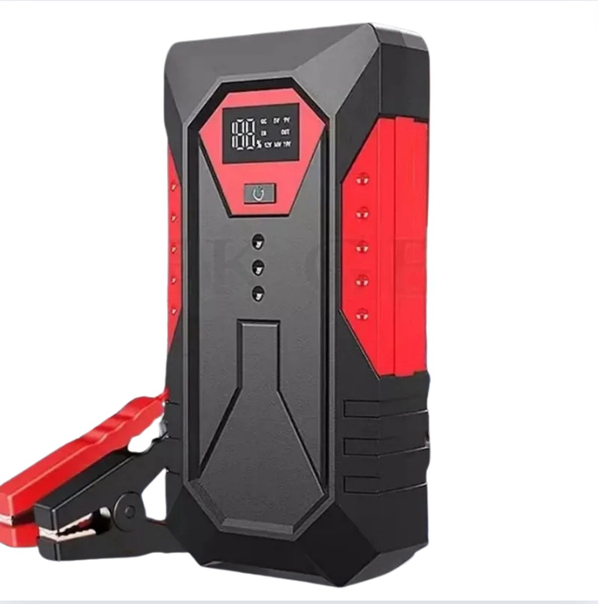 Accu Booster - Jumpstarter Voor Auto Hoge Capaciteit - Starthulp Met Veiligheidsbescherming - Compact