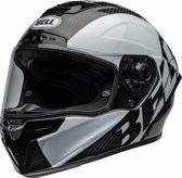 Bell Race Star Dlx Flex Black White Full Face Helmet XL - Maat XL - Helm
