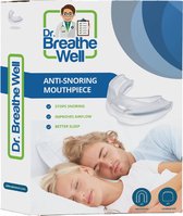 Dr. Breathe Well ™ - Anti Snurk Beugel - Anti Snurk Bitje - Geschikt voor zowel mannen als vrouwen - Professionele anti snurk producten - Snurkbeugel op maat van hoge kwaliteit