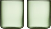 Lyngby Glas Torino Shotglas 6 cl 2 st. Groen