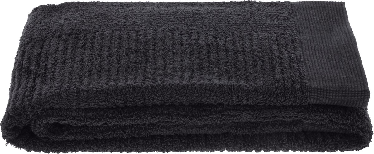 Zone Denmark Classic Handdoeken - 70 x 140 - Hotelkwaliteit - Hoge Absorptie - 100% katoen - 600 g/m2 - Zwart