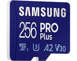 Samsung PRO Plus MicroSDXC 256 GB - Geheugenkaart