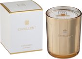 J-Line Excellent Geurkaars – Golden Honey – goud - 80U - valentijn decoratie