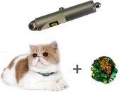 Katten Laser - Lampje voor de Kat - met hanger - Katten / Honden Laserlamp - Mini - Sleutelhanger & knisperfolie propje