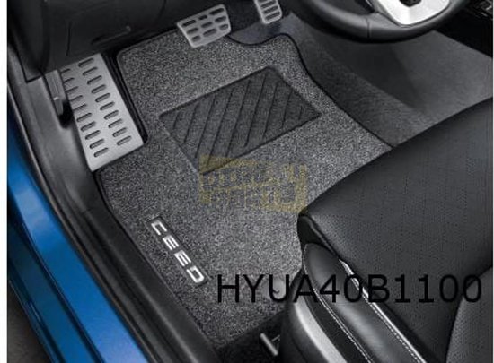 Kia Ceed Mat set (4x) texte en feutre aiguilleté "Ceed" Original ! A2141ADE01