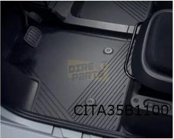 Citroen Ami Mattenset - rubber 2-delig - inclusief bevestigingsmateriaal 1668221480