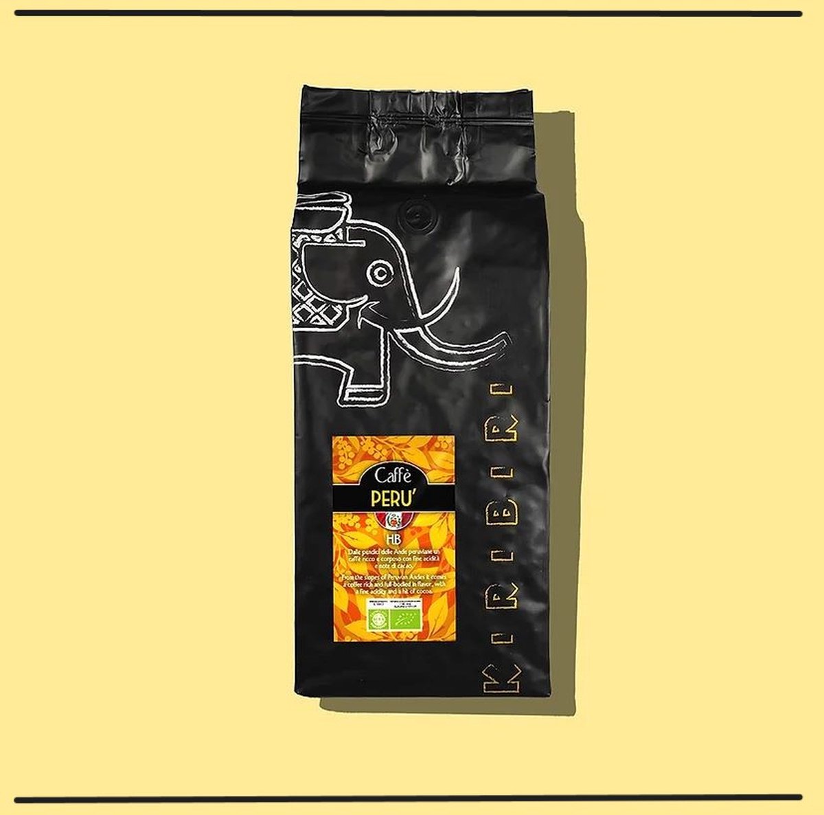 Goedkoopste SINGLE ORIGIN - 100 ARABICA -Organic - KIRIBIRI COFFEE BEANS - PERU HB Organic - １KG