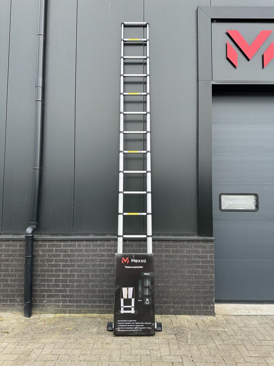 Telescopische ladder 11 treden kopen? Ladders Telescopische ladder 11 treden kopen? Ladders