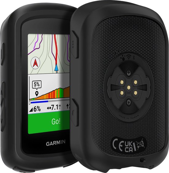 Garmin Edge 540 / 840 - Coque arrière Antichoc Silicone Noir