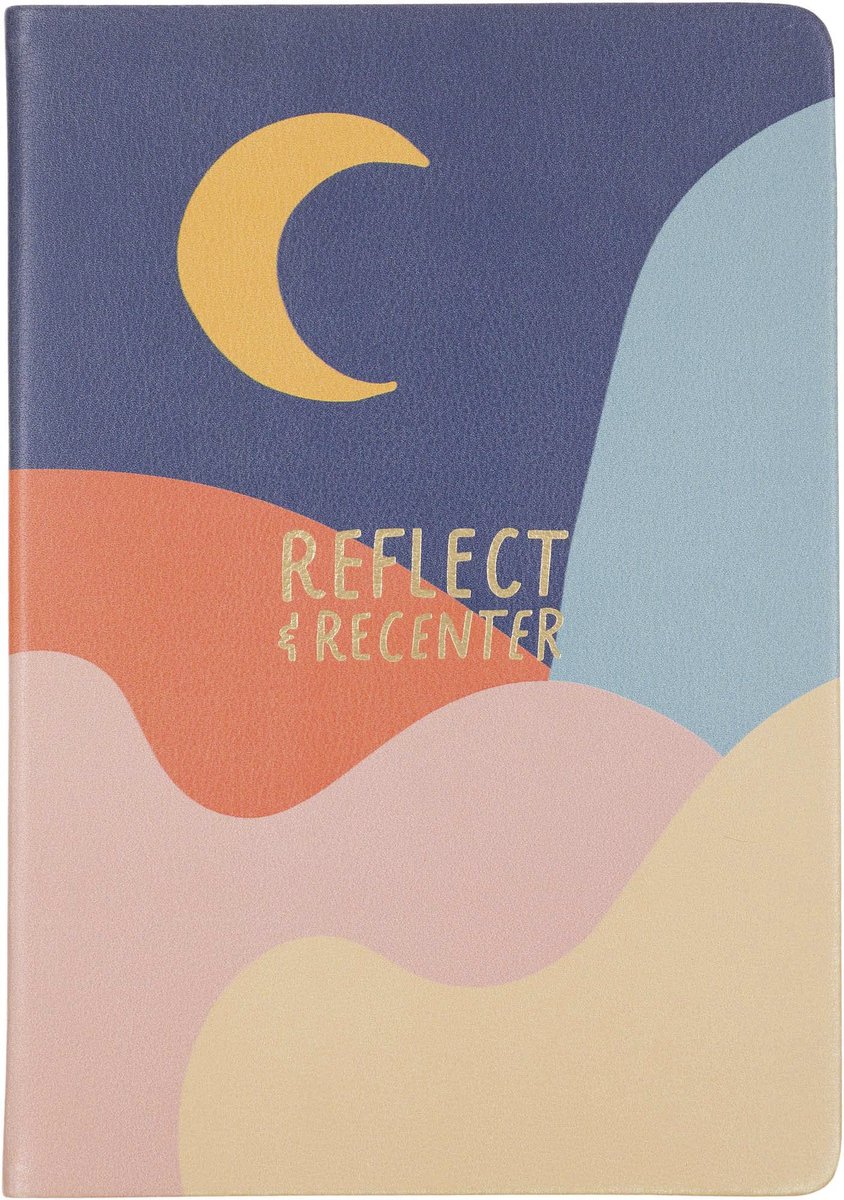 Eccolo notitieboek - Reflect Recenter - lijn - ca.15x20cm - EC-TH405B