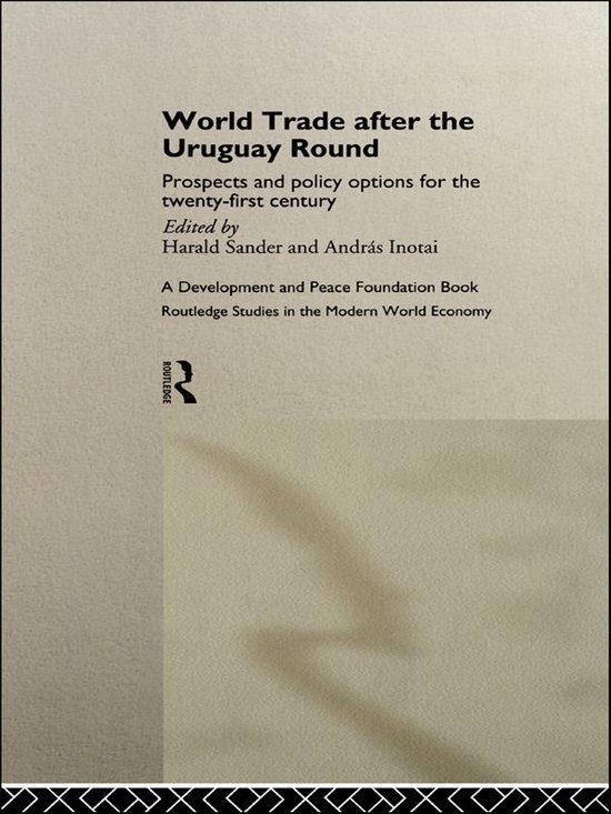 Routledge Studies in the Modern World Economy - World Trade  ... - cover