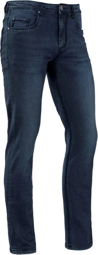 Jasper men jeans met stretch C91 mid blue W29 L32